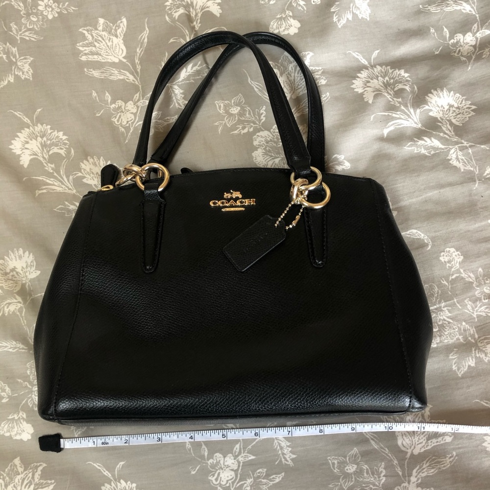 Coach leather crossbody bag